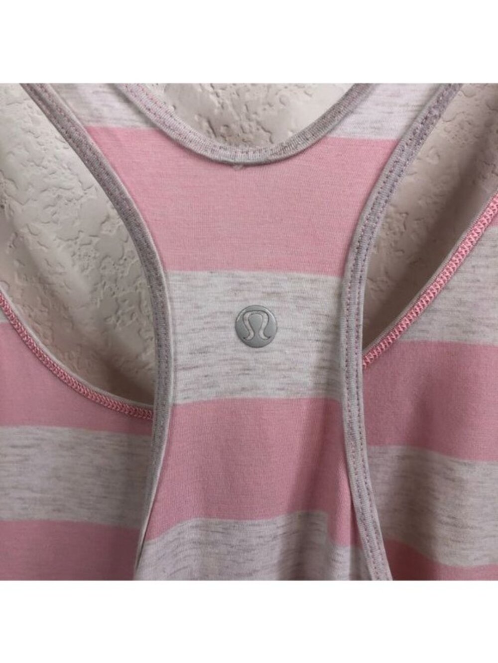 Lululemon Striped Singlet Racerback - Picture 3 of 5